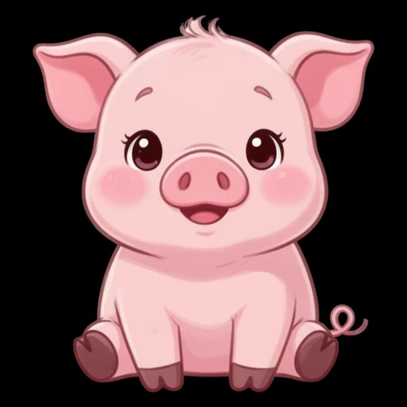 cadeau cochon mignon