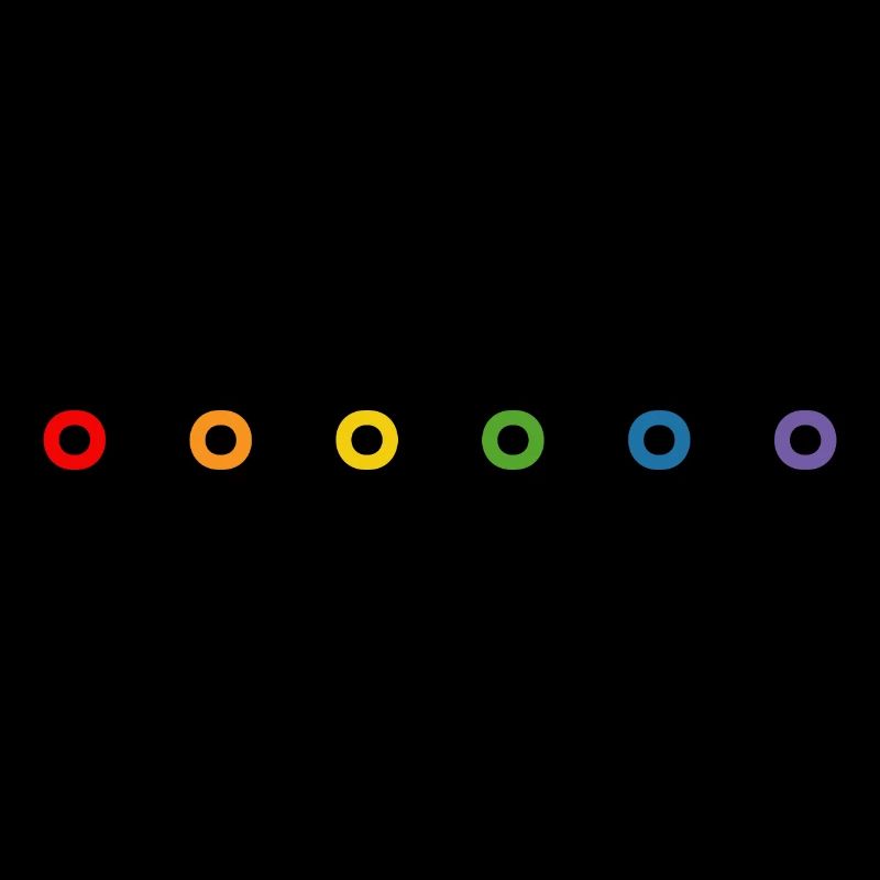Beignets arc-en-ciel LGBT lgbtqi queer