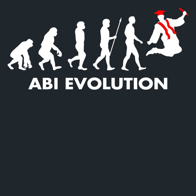 Abitur Abiturient Schulabschluss Evolution Abi