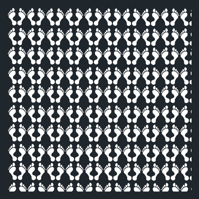 customized, feet pattern