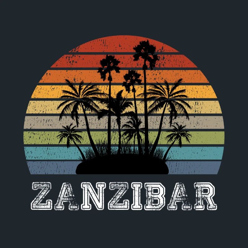 Vintage Palm Design / Gift Idea