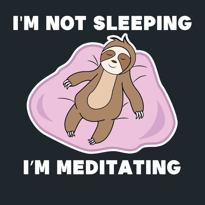 Jungle Sleeping Sloth Déclaration Chilling Animal