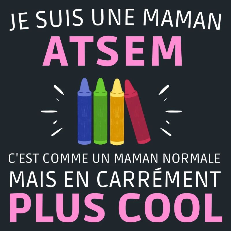 Maman atsem cadeau pour mère assistante maternelle