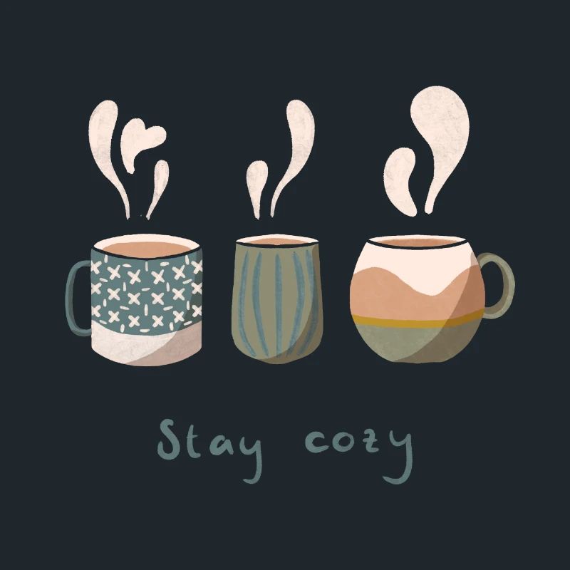 Cozy hot drinks