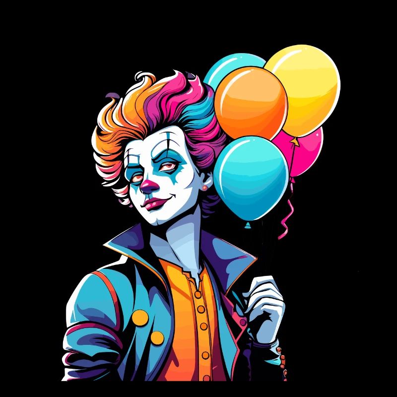Dessin de clown