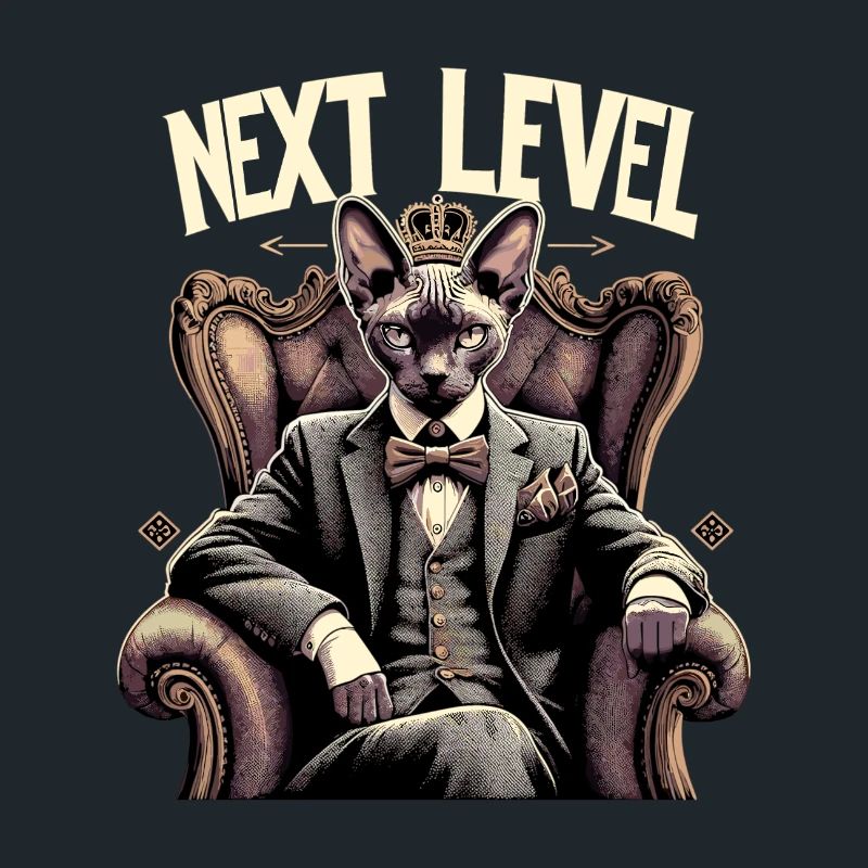 Cornish Rex Suit Next Level Cat Gift