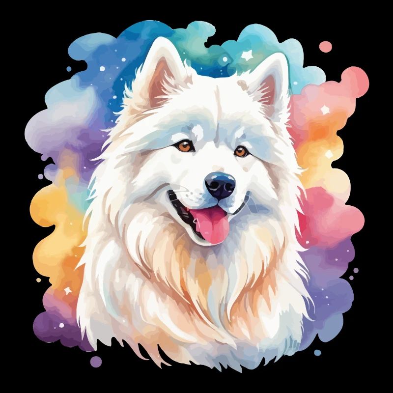 Samoyed watercolors