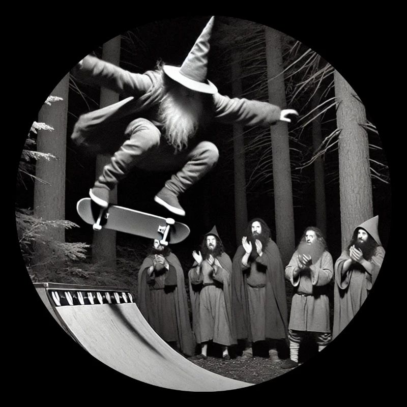 Crazy Wizard Skateboard