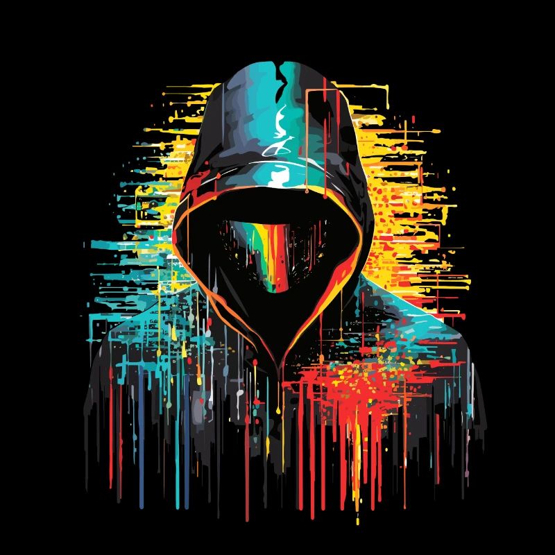 Hacker-Spiel Urbanes Stadtleben Schatten Abstrakt