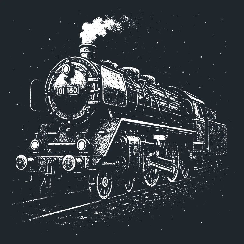 Géant d’acier la nuit