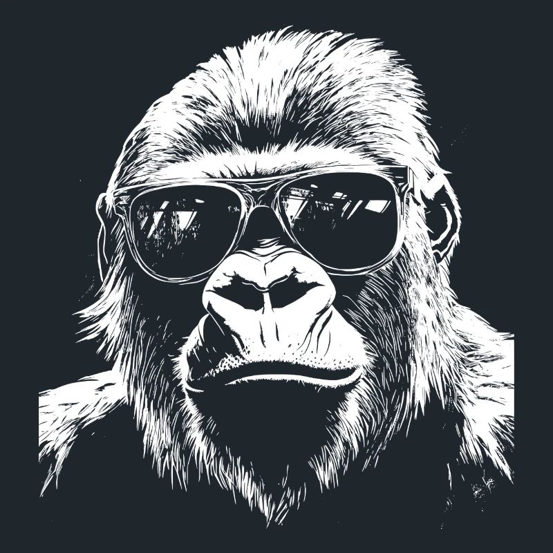 Cool Gorilla Monkey Lunettes de soleil d’été