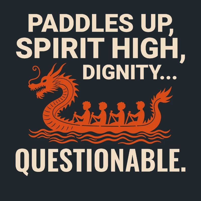 Équipage de course de bateaux-dragons