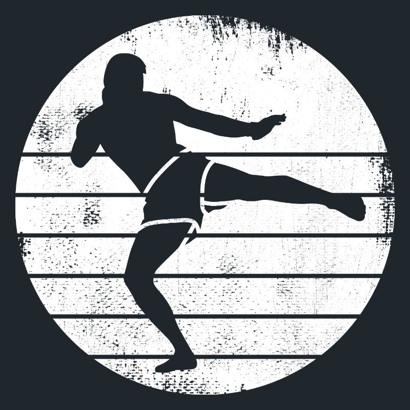 Kickboxer Drawing