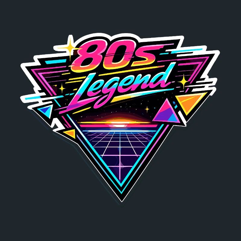 80s Legend Neon Retro