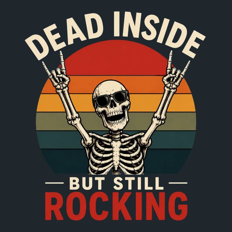 Dead Inside Still Rock geschenk