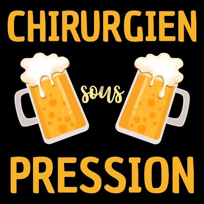 Pressure Surgeon Design Funny Beer