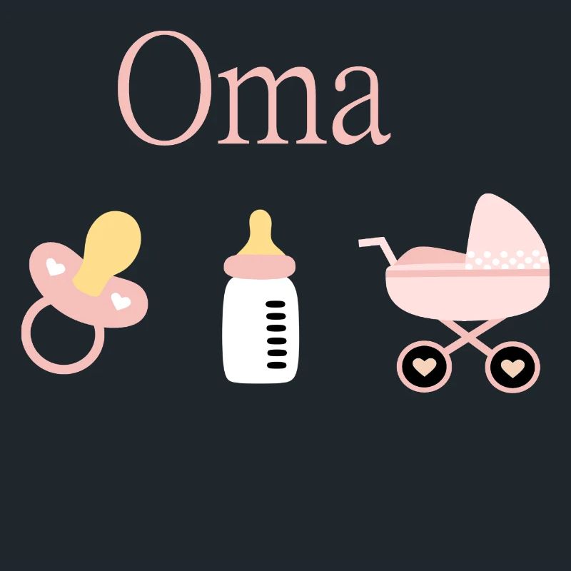 Oma Geburt Mädchen Vorlage personalisierbar