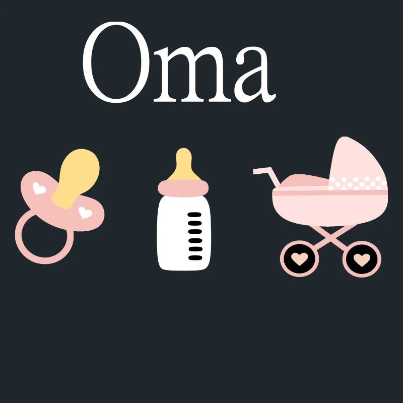 Oma 2023 Geburt Mädchen Vorlage personalisierbar