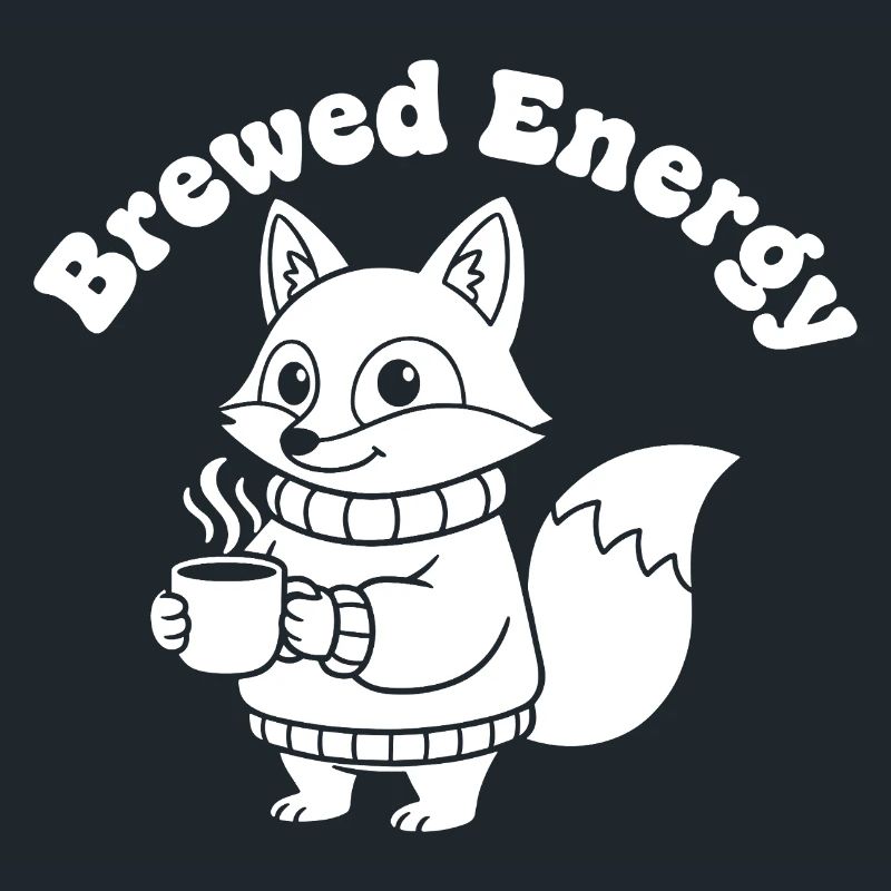 KaffeeFuchs Pullover Motiv