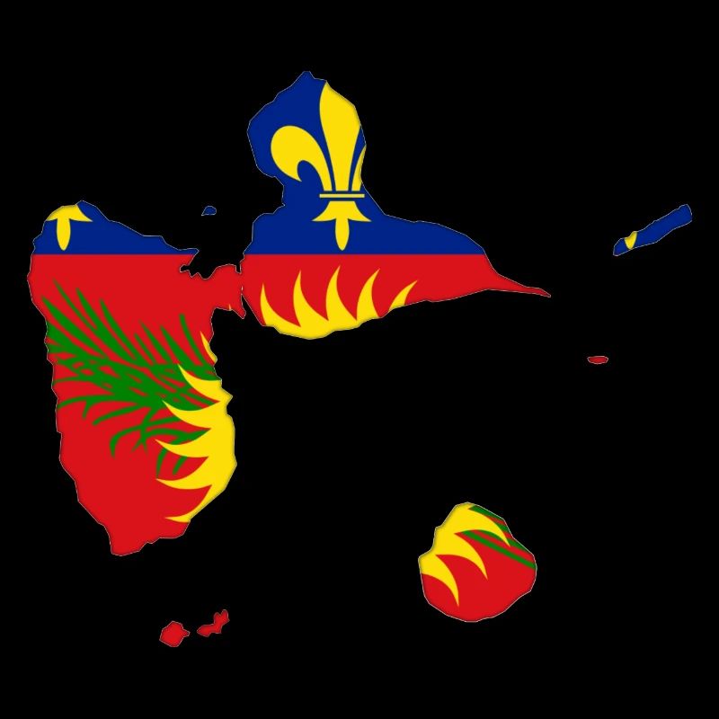 Carte de la guadeloupe