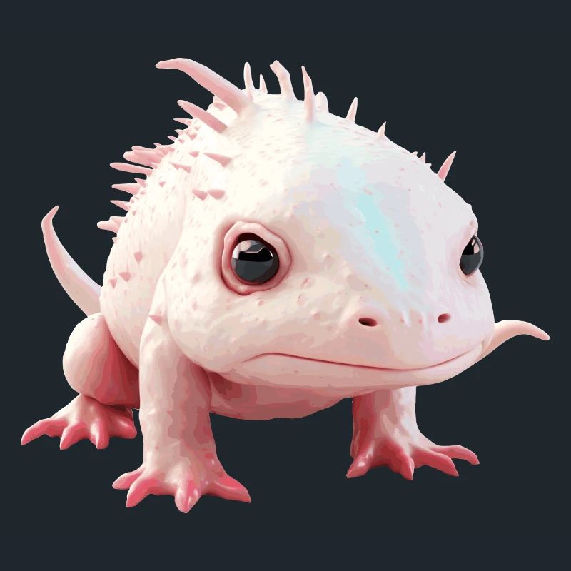 Ein Axolotl ist eigentlich ein Urzeittier