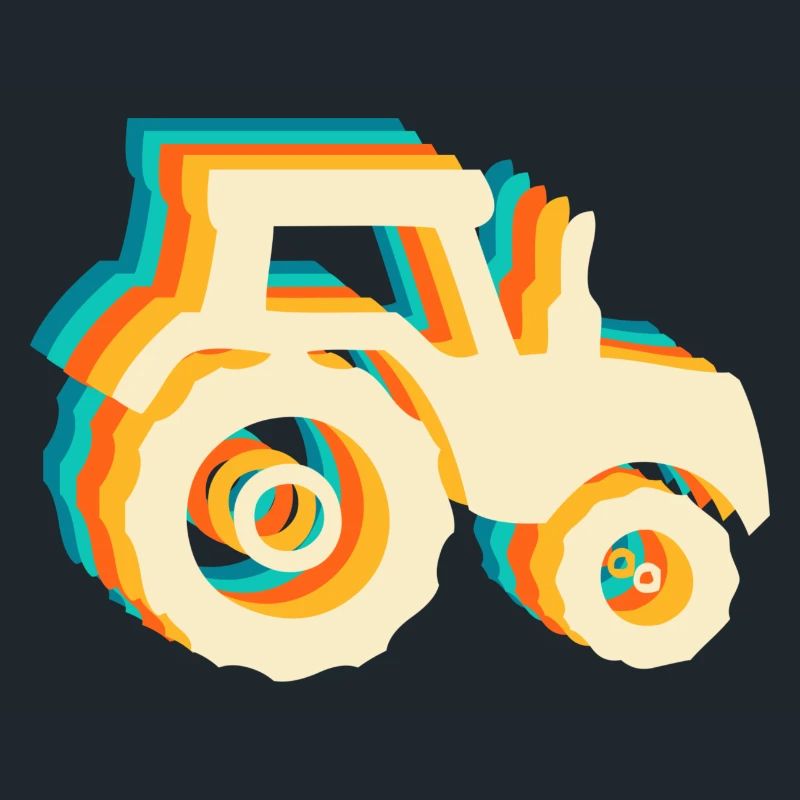 Retro tractor