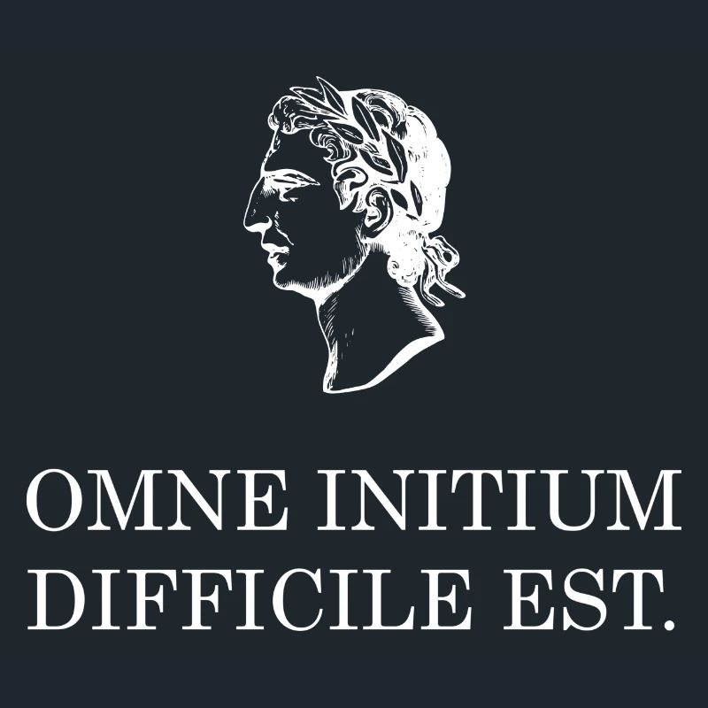 all beginning is difficult latin white