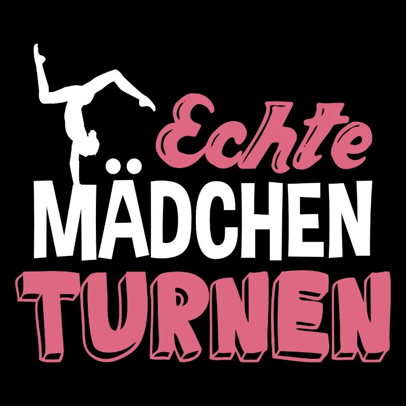 Echte Mädchen turnen