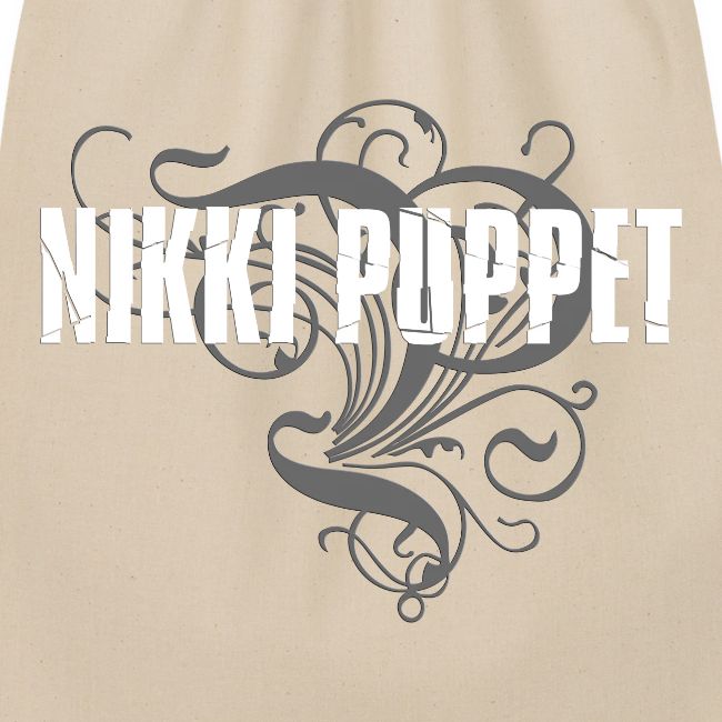 NIKKI PUPPET LOGO weiss