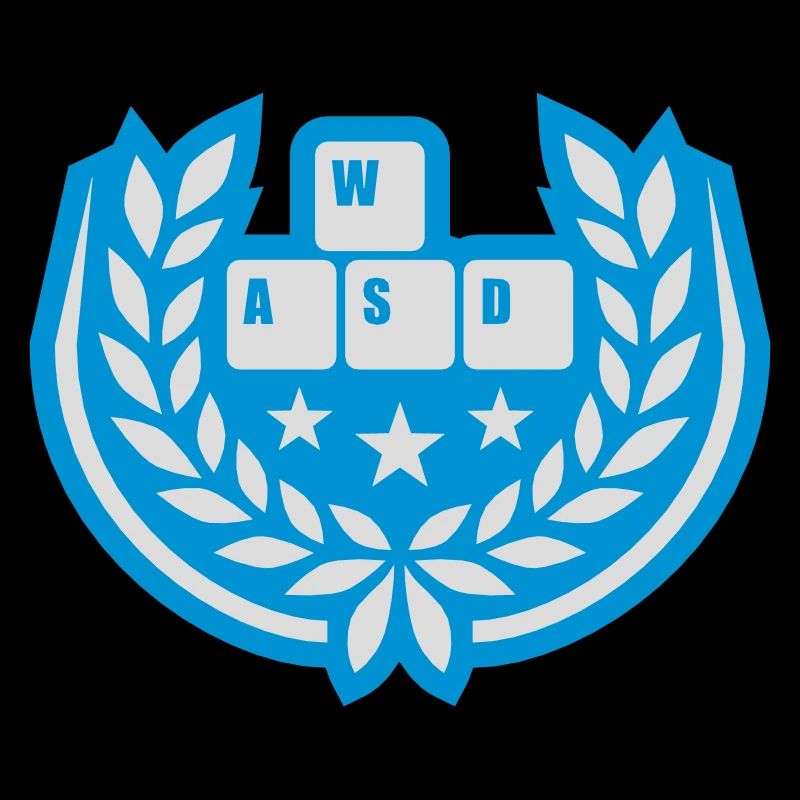 WASD Lorbeerkranz Sterne Wappen
