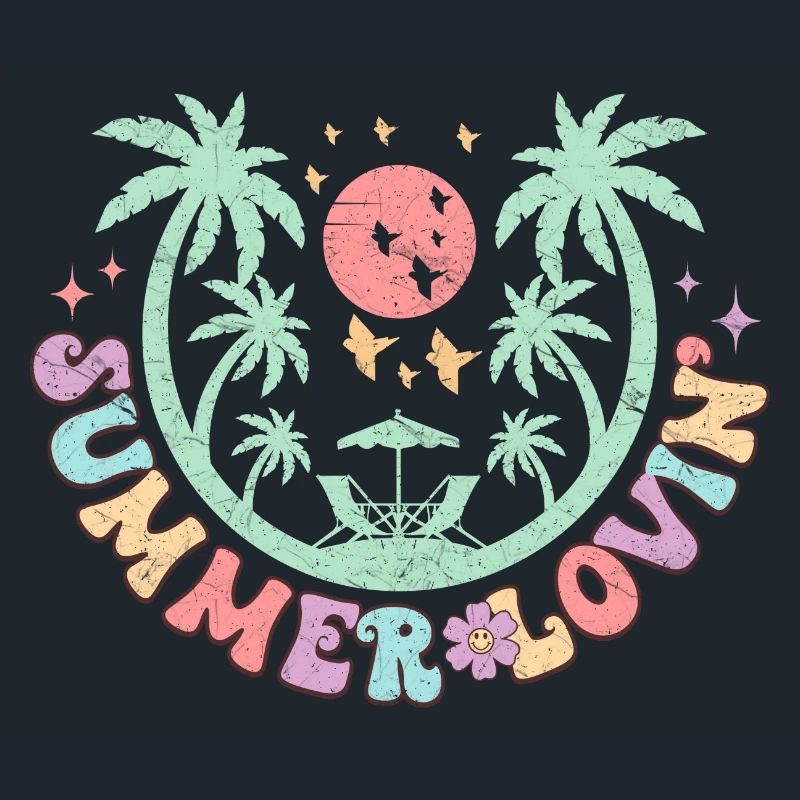 Summer Lovin' - Retro Design
