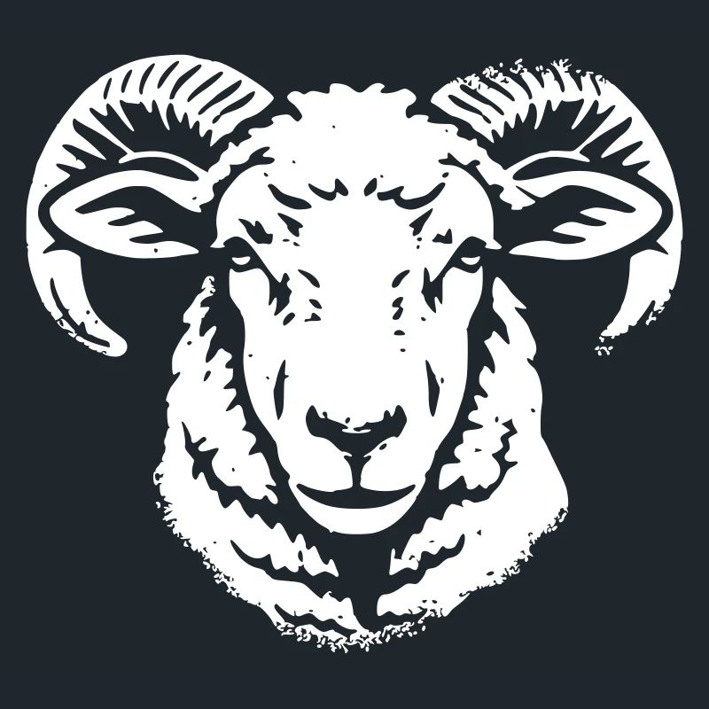 Ram Head Ram Ram Horn Vector
