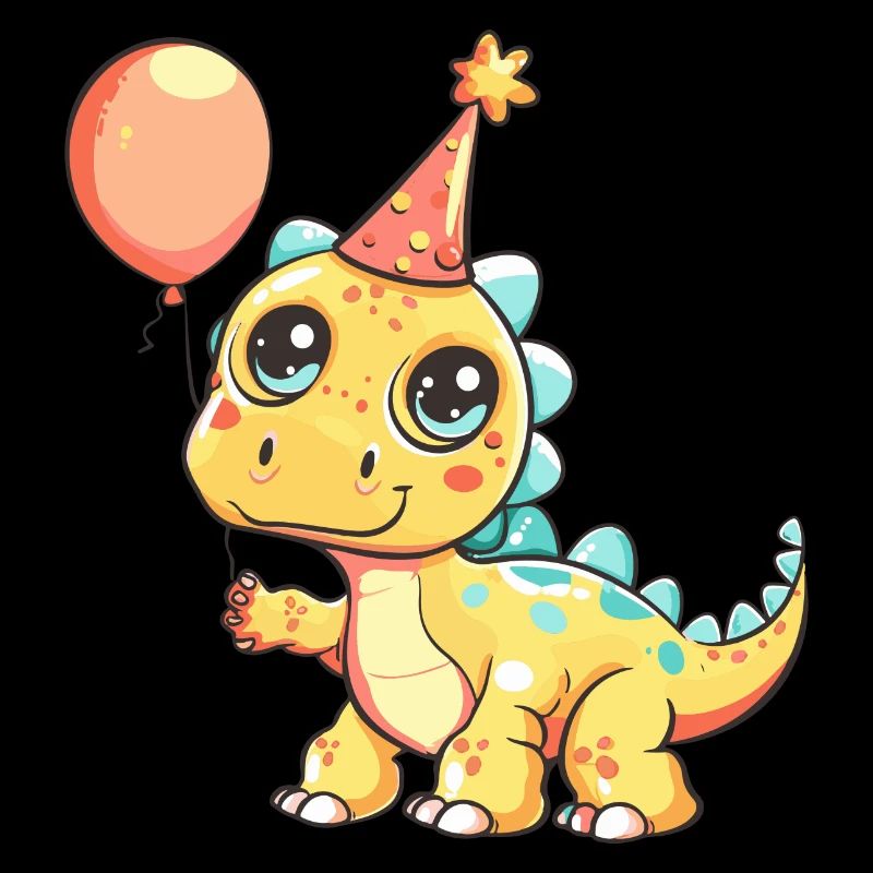 Dinosaur stegosaurus birthday comic