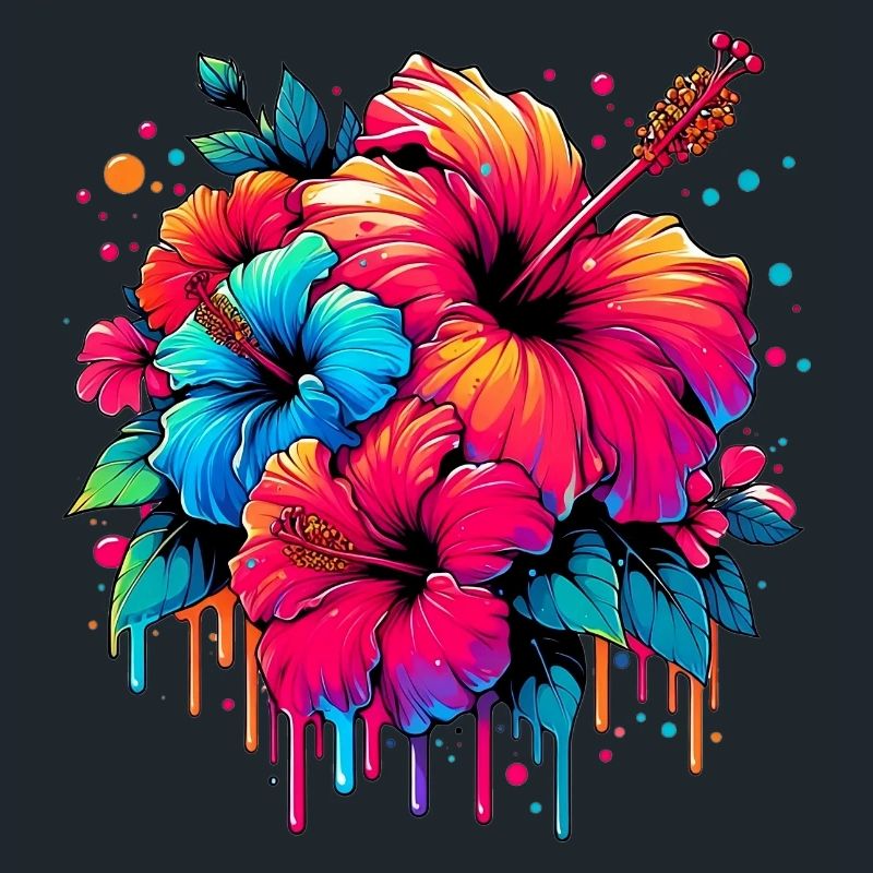 Fleurs d’hibiscus