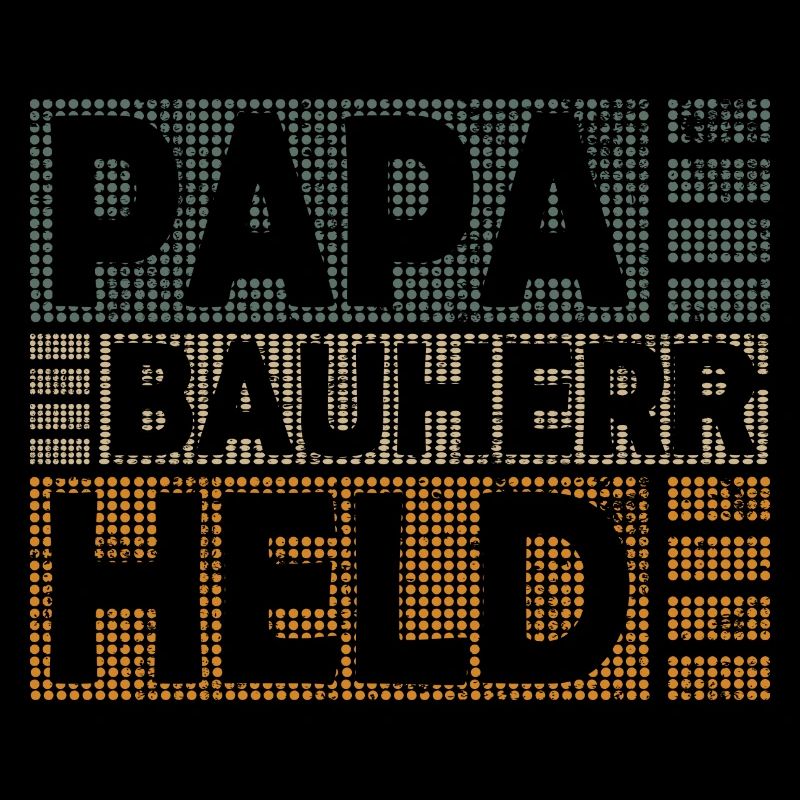 Maître d’ouvrage Papa Hero Sort Drôle pour la fête de référence