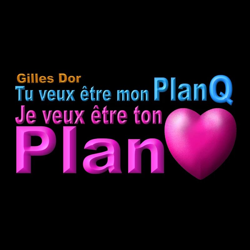 produit tu veux être mon plan Q ton plan coeur