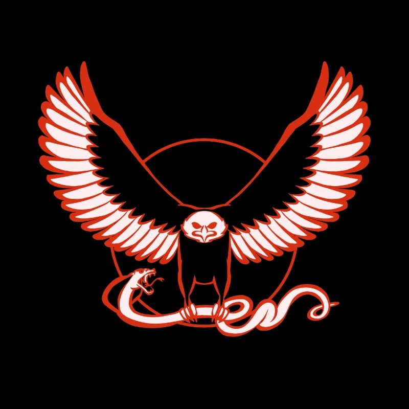Eagleand Snake