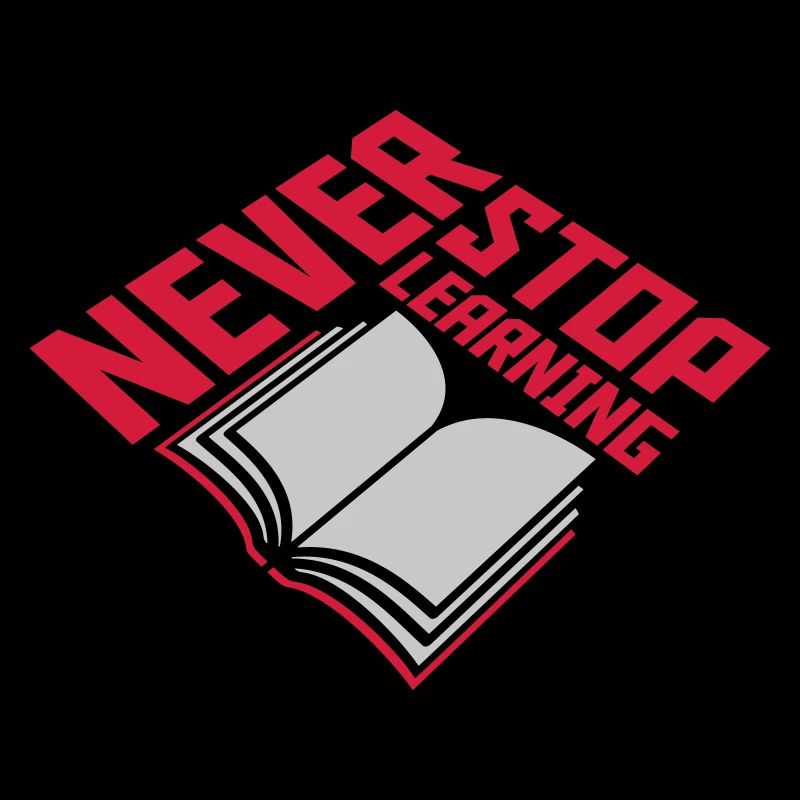 never stop learning Zitat