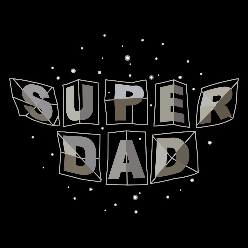 super dad dynamic-weiß-grau