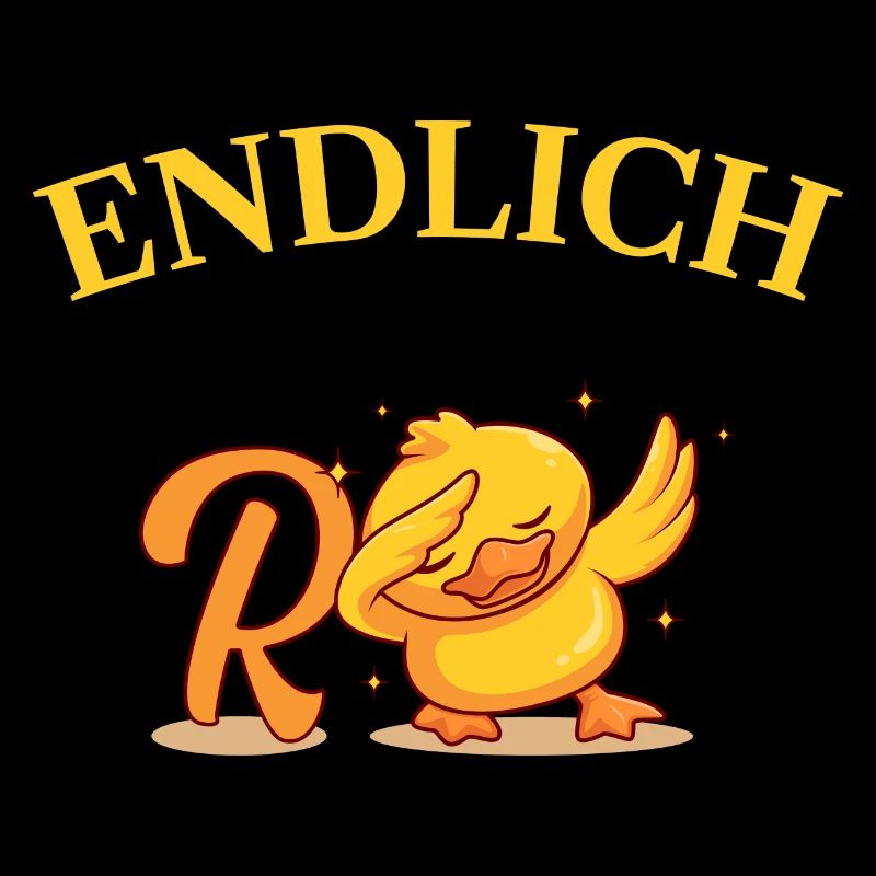 Endlich Rente Humor Ente Geschenk