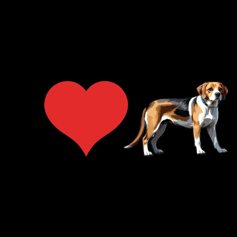 I love Beagles - Pet Design