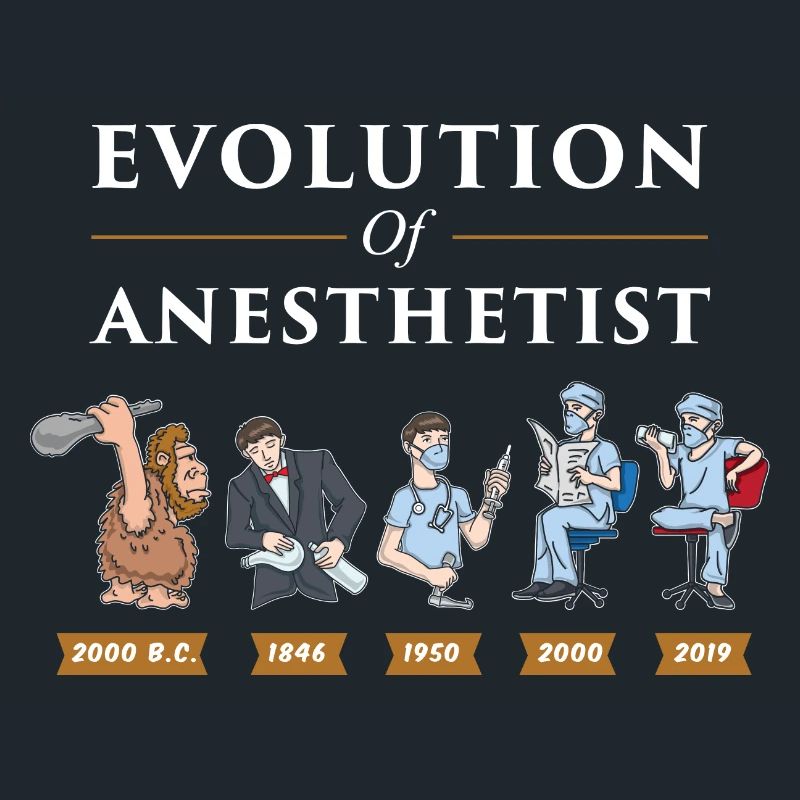 Evolution de l'anesthésiste