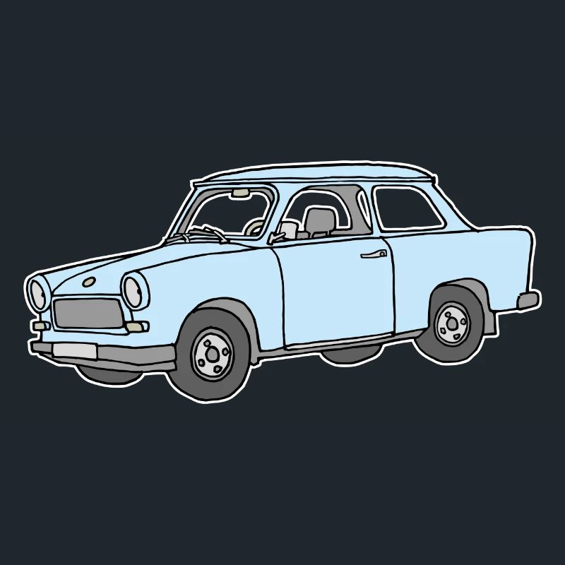 Hellblauer Trabi, Trabant
