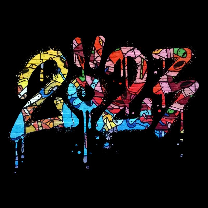 Graffiti style Splash hip hop colors painter 2023