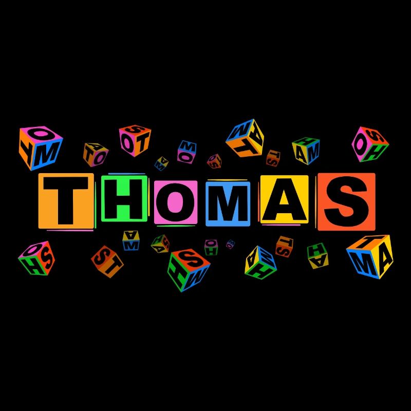 THOMAS colourful cubes