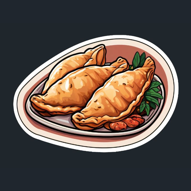 Empanadas three dumplings