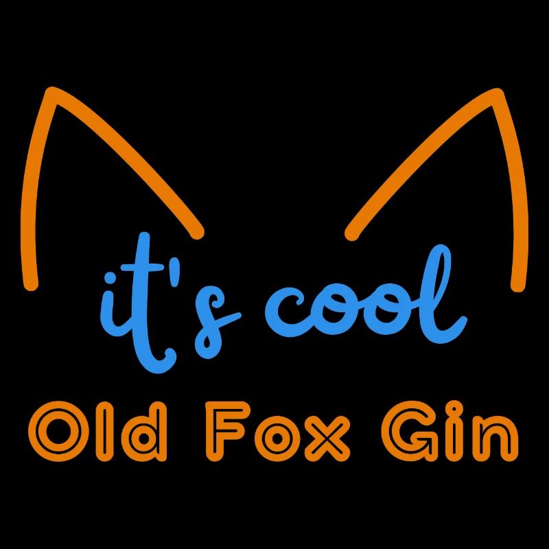 its cool OLD FOX Gin -Bunt