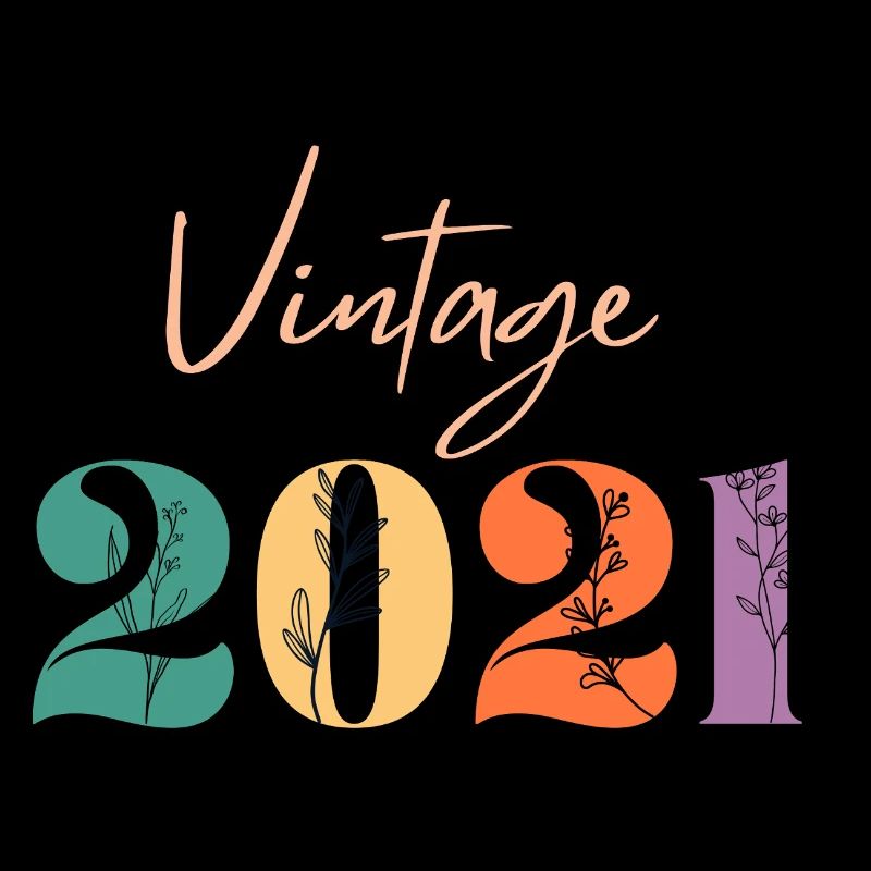 Vintage 2021 florale