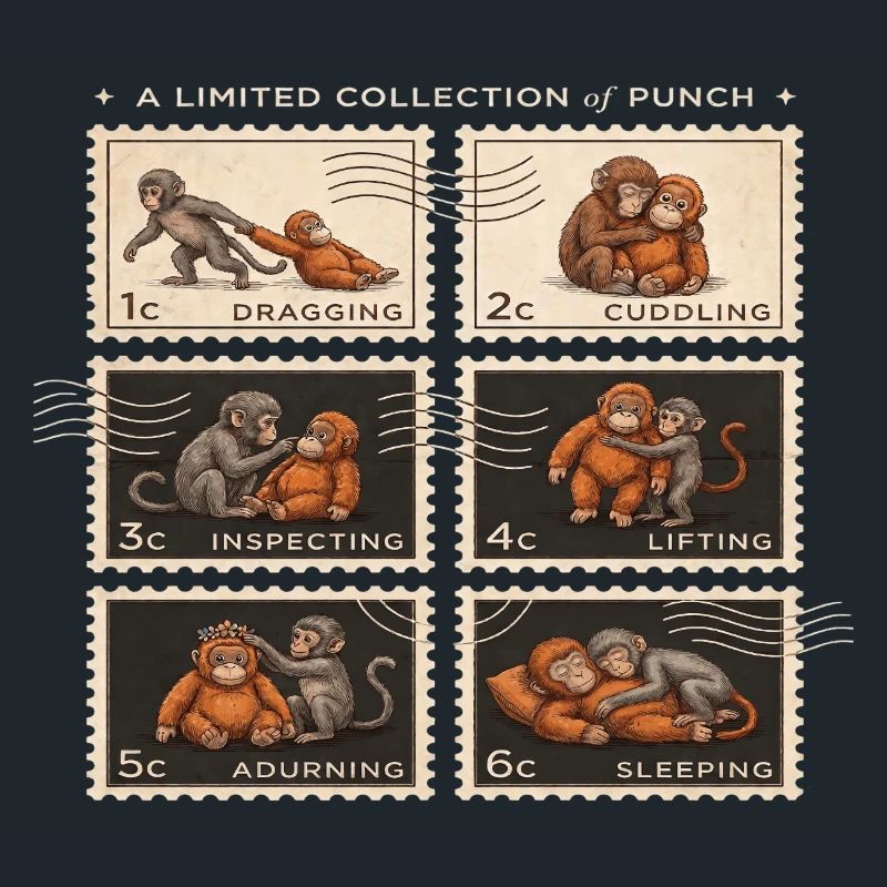 Tampons Bébé Singe Punch