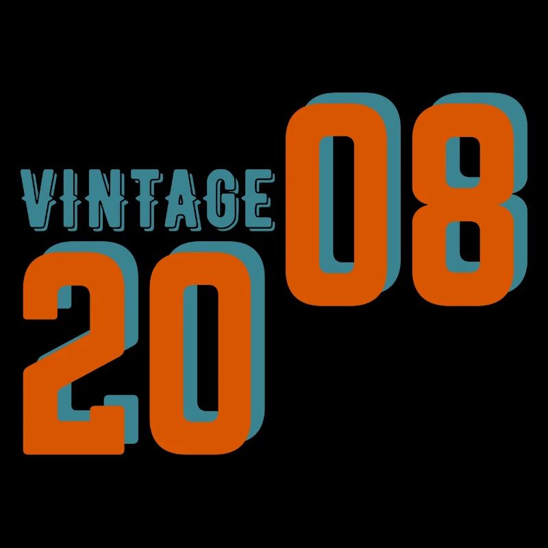 Vintage rétro 2008